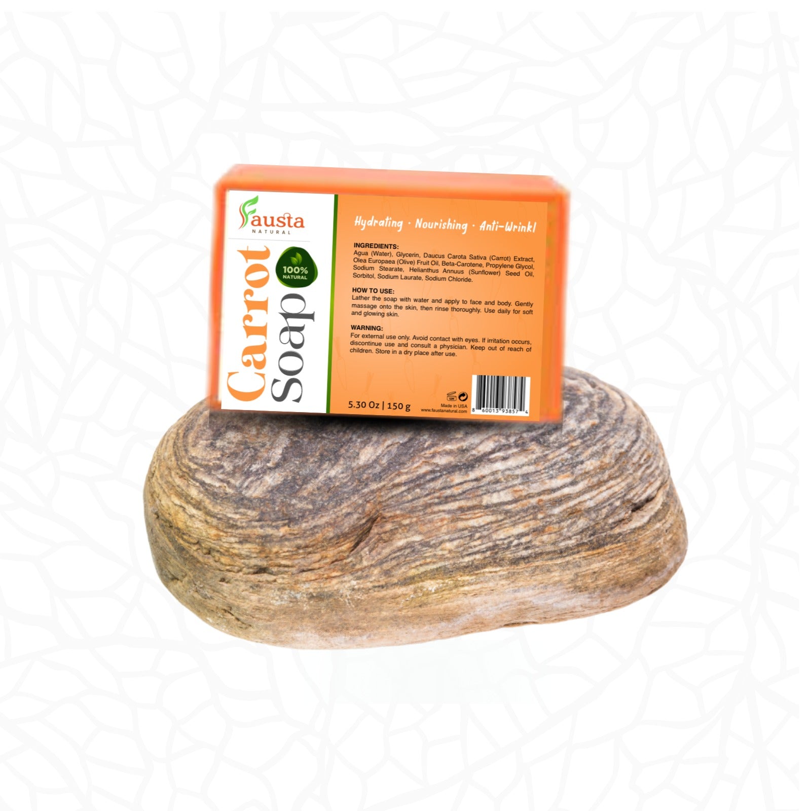 Fausta Natural™ Carrot Soap